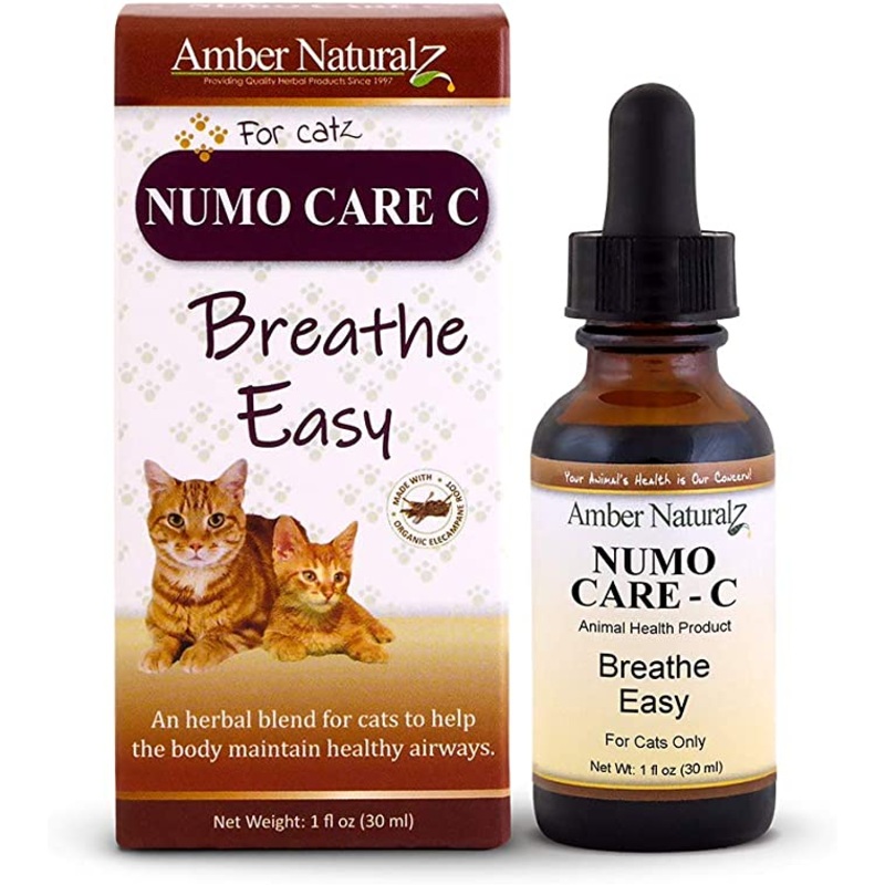 Amber Naturalz Numo Care C: Breathe Easy – for Cats 1oz