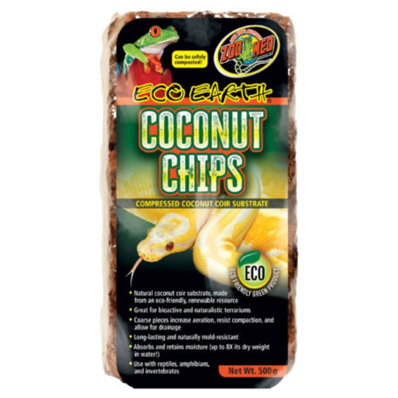 Zoo Med Eco Earth Coconut Chip Substrate 1 Brick