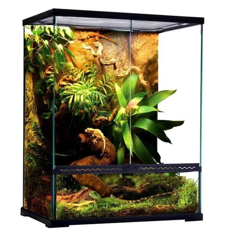 Deluxe Reptile Terrarium 45cm x 45cm x 60cm