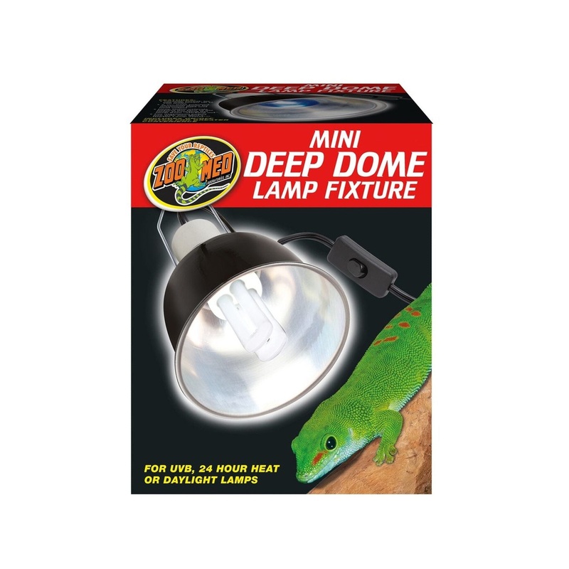 Zoo Med Mini Deep Dome Lamp Fixture