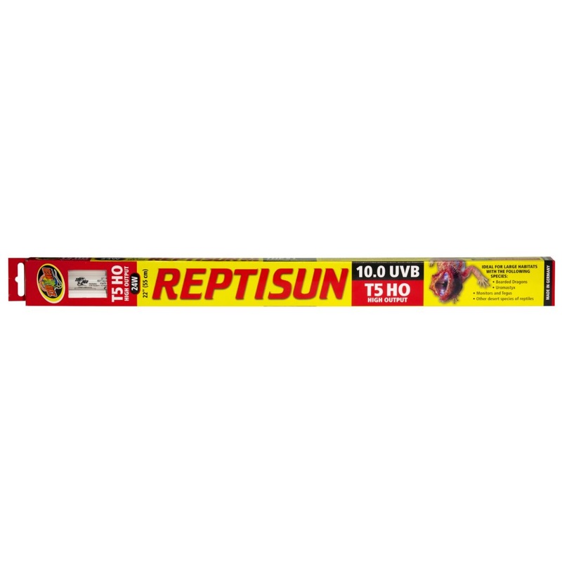 Zoo Med Reptisun T5-HO Reptile Lighting 10.0 UVB 12″ 15w OS5-15