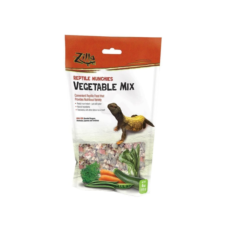 Zilla Reptile Munchies Vegetable Mix, 4oz