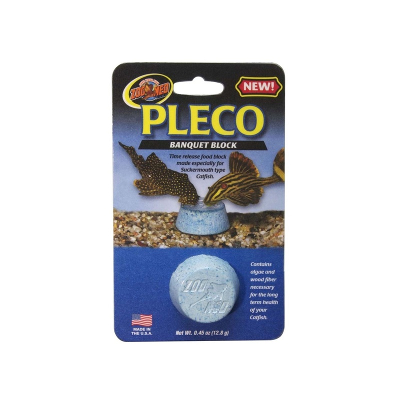 Zoo Med Pleco Banquet Fish Feeding Block 1ea/0.45 oz, Regular