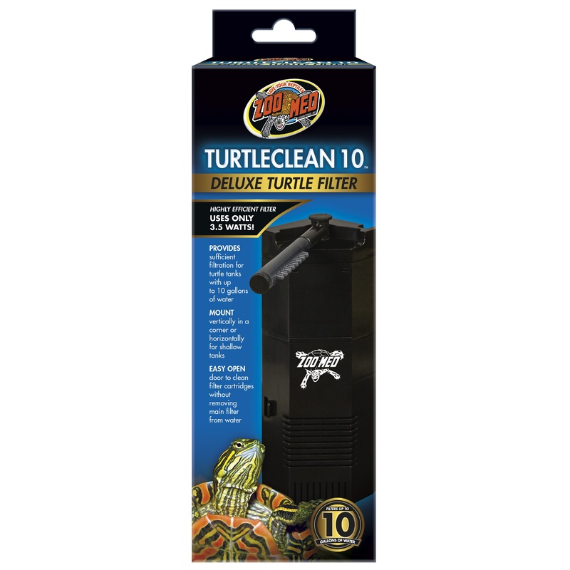 Zoo Med Turtle Clean Deluxe Filter Up to 10 Gallon