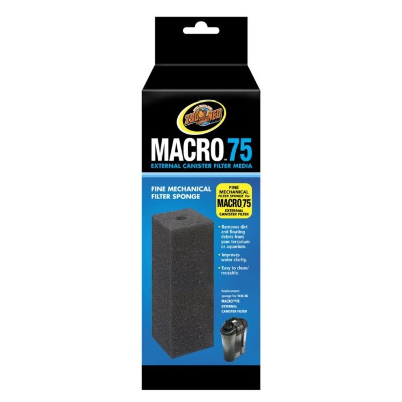 Zoo Med Macro 75 Fine Mechanical Filter Sponge