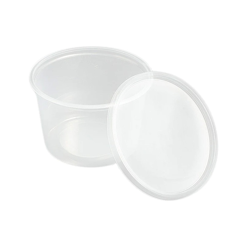 16 oz Deli Cup With Lid-Not Punched Single