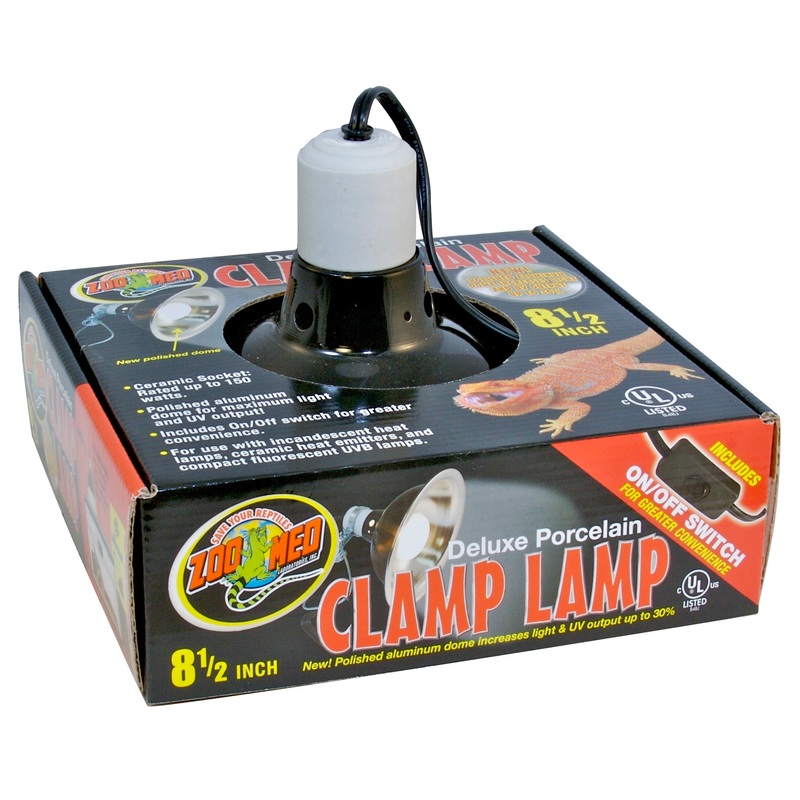 ZM Deluxe Porcelain Clamp Lamp 5.5″