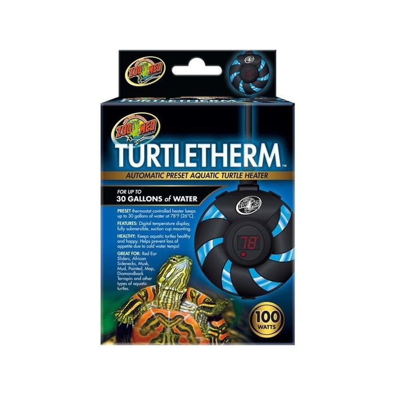 Zoo Med Turtletherm Automatic Preset Aquatic Turtle Heater 1ea/100 W