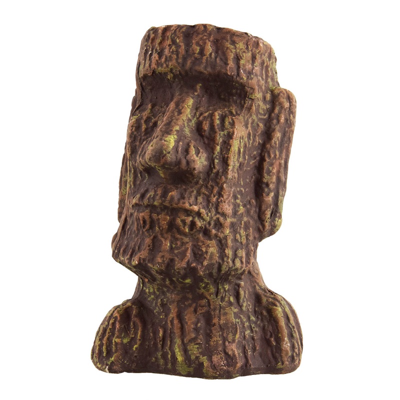 Underwater Treasures Ceramic Moai Statue – Medium