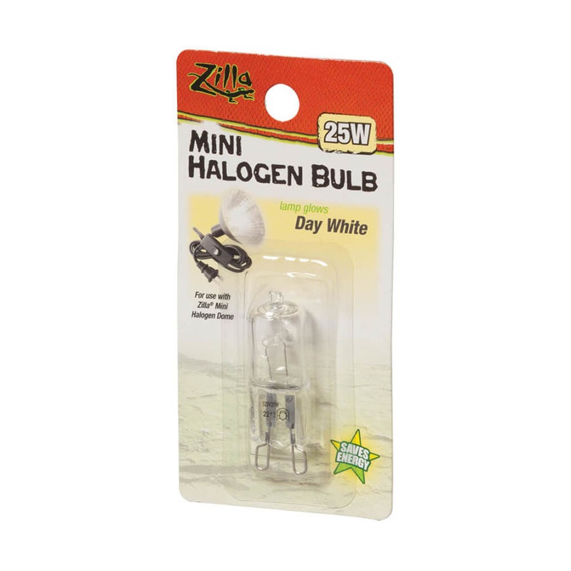 Zilla Halogen Mini Bulb 25W Day White