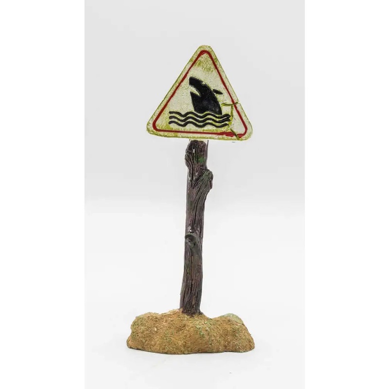 AquaSpectra Shark Sign  5.5×4.5x16cm
