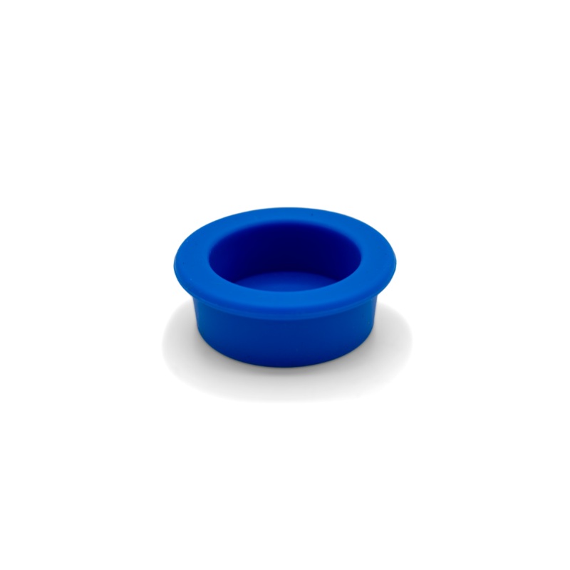 Small Silicone Gecko Feeding Cups Black Single