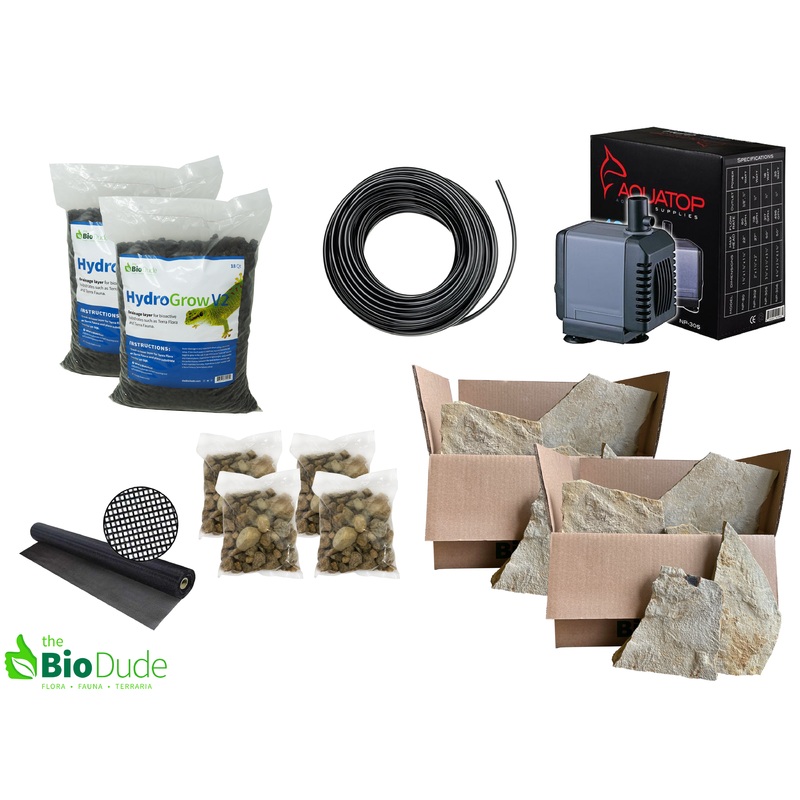 Vivarium Rock Waterfall Kit Large