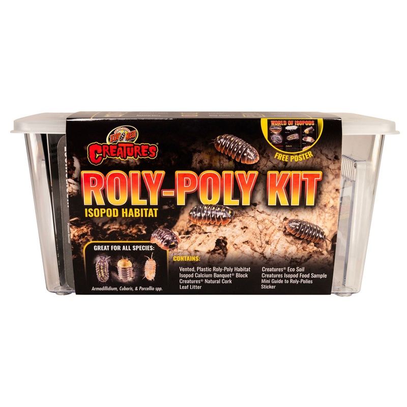 Zoo Med Creatures Roly-Poly Kit  Isopod Habitat