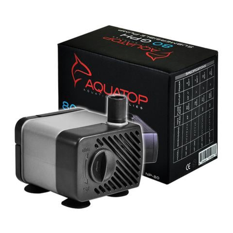 Aquatop MaxFlow Submersible Pump 80 GPH