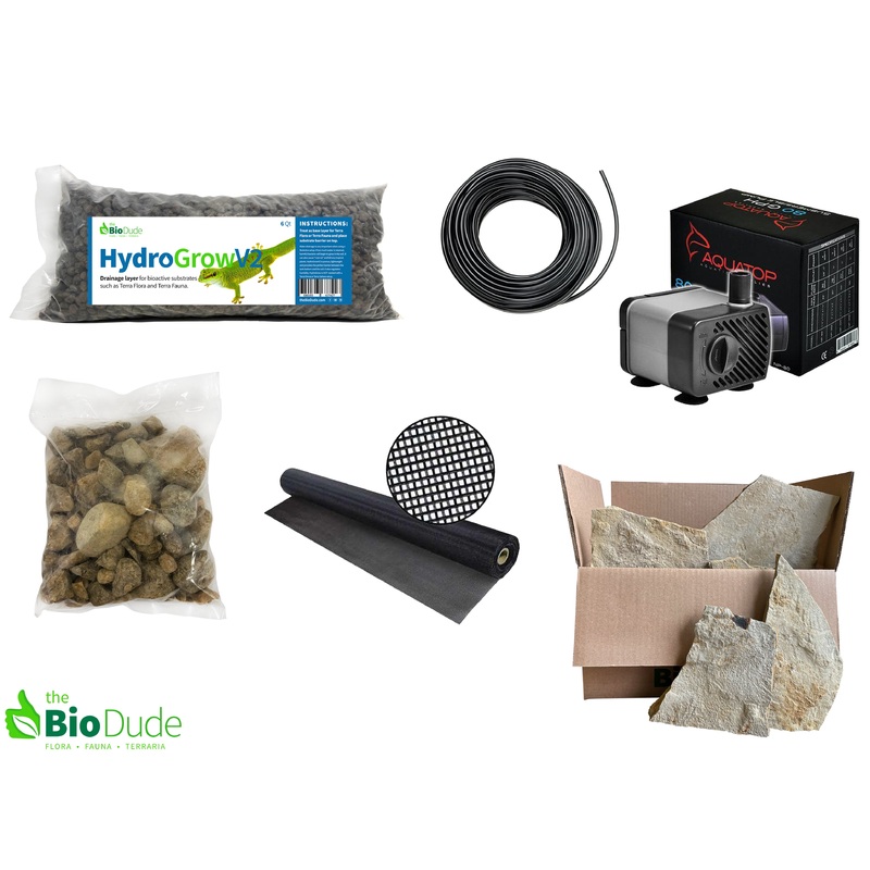 Vivarium Rock Waterfall Kit Small