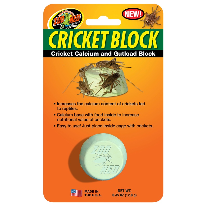 Zoo Med Cricket Block  Calcium and Gutload Block
