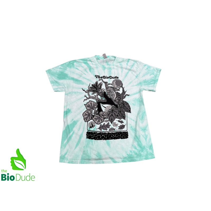 Bio Dude Fauna Tie Dye T-Shirt Small