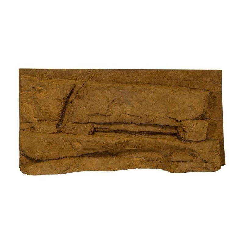 4×2 Rock Ledge Background Back Only Black