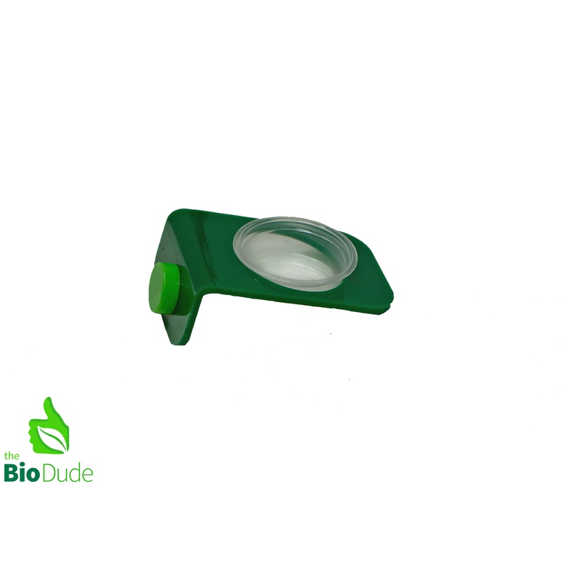 Bio Dude Lizard Ledge GREEN w/ 2 magnets 0.5 oz cup