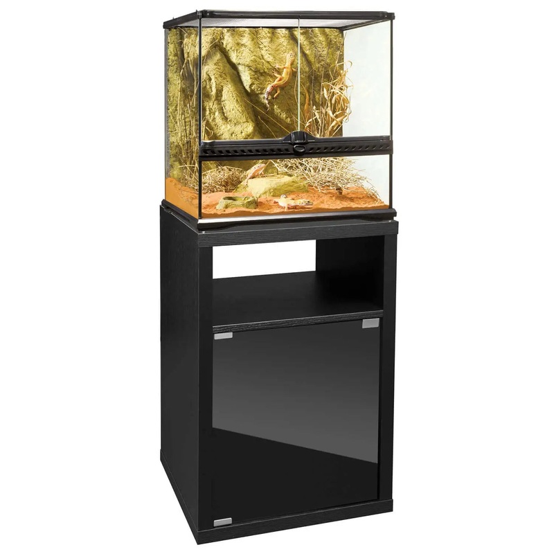 Exo Terra Terrarium Small Wide – 45x45x45cm & Cabinet