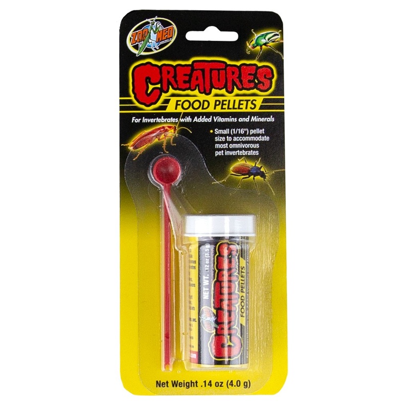 Zoo Med Creatures Food Pellets