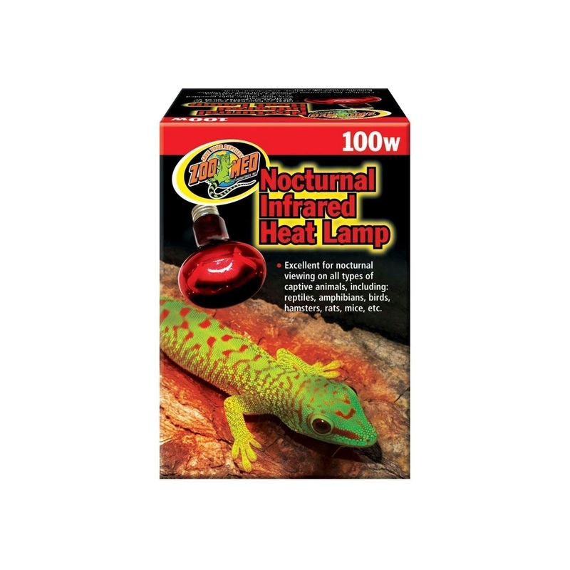 Zoo Med Nocturnal Infrared Heat Lamp 1ea/100 W