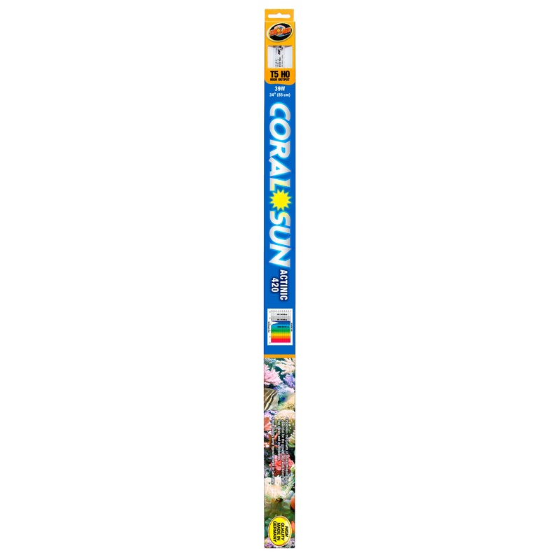 Zoo Med T5 HO Coral Sun Actinic 420 22″ 24W