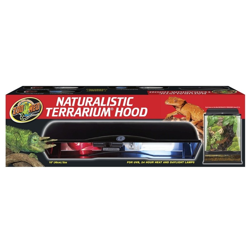 Zoo Med Naturalistic Terrarium Hood, 18 inch
