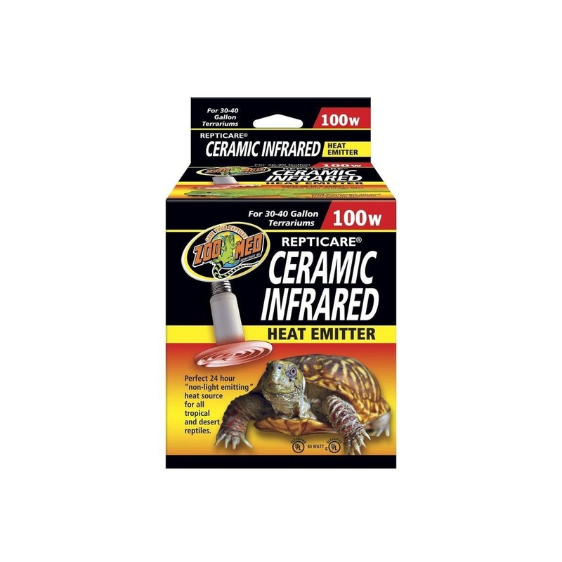 Zoo Med ReptiCare Ceramic Infrared Heat Emitter, 100w