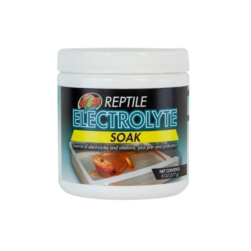 Zoo Med Reptile Electrolyte Soak Supplement 1ea/8 oz