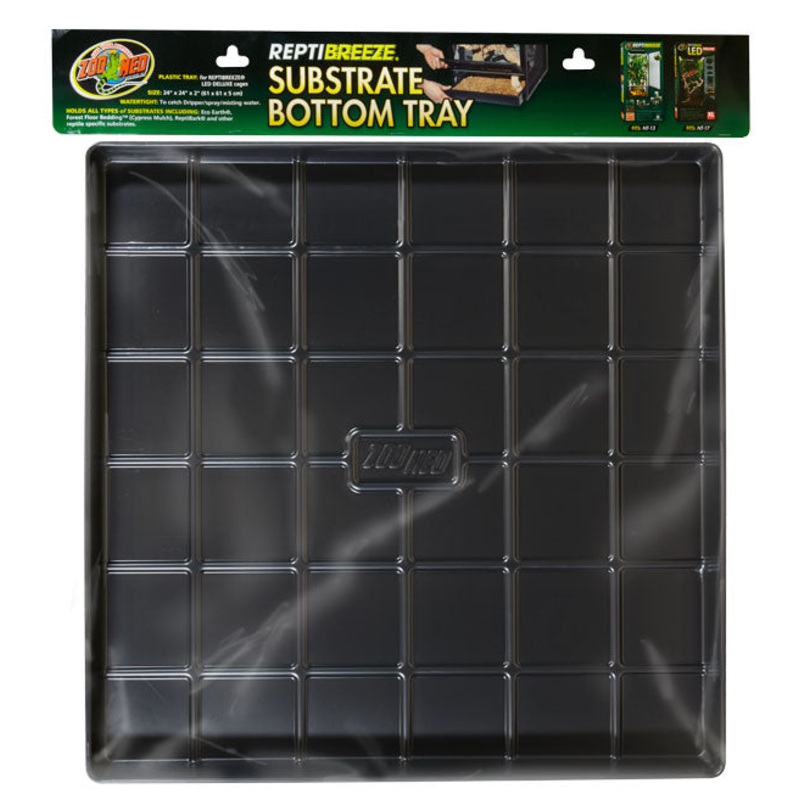 Zoo Med ReptiBreeze Substrate Bottom Tray Medium (16″x16″x2″)