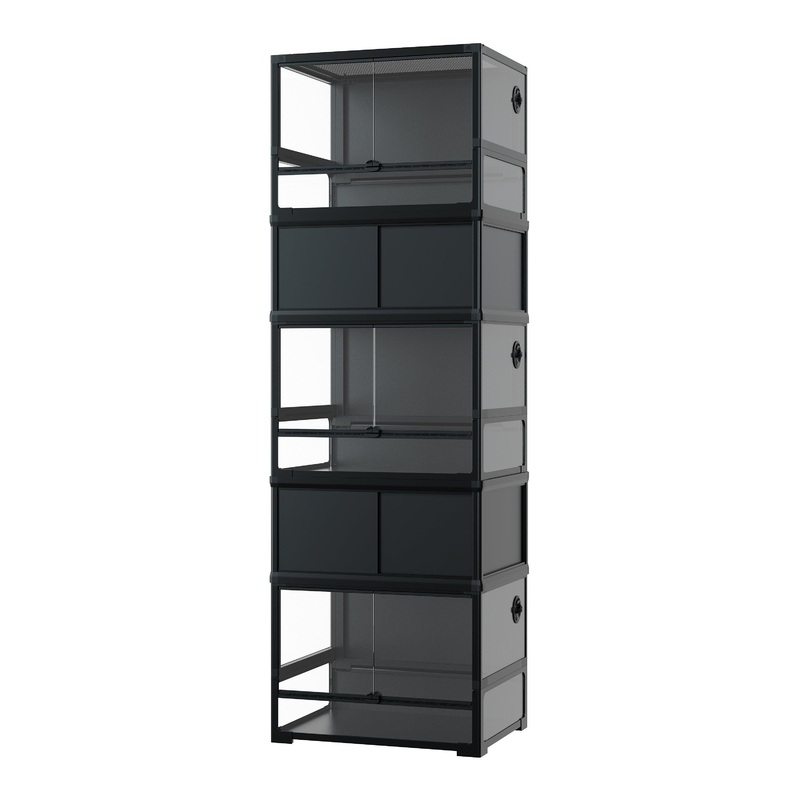 2024 Deluxe Stackable Reptile Enclosure 3pcs(nrk series) NRK0107STT-24x18x18 inch
