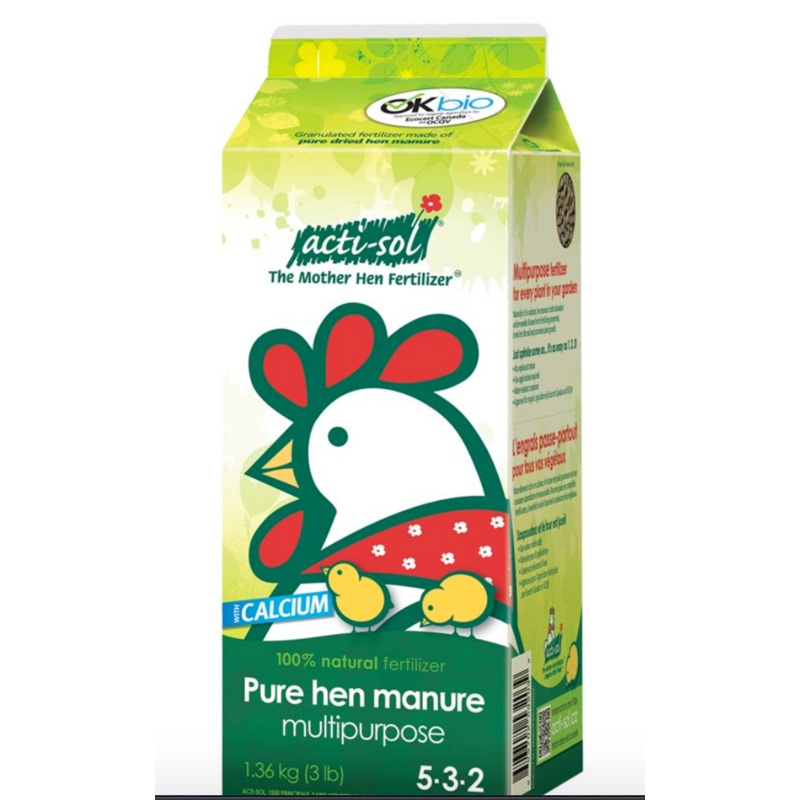 Acti-Sol Pure Hen Manure