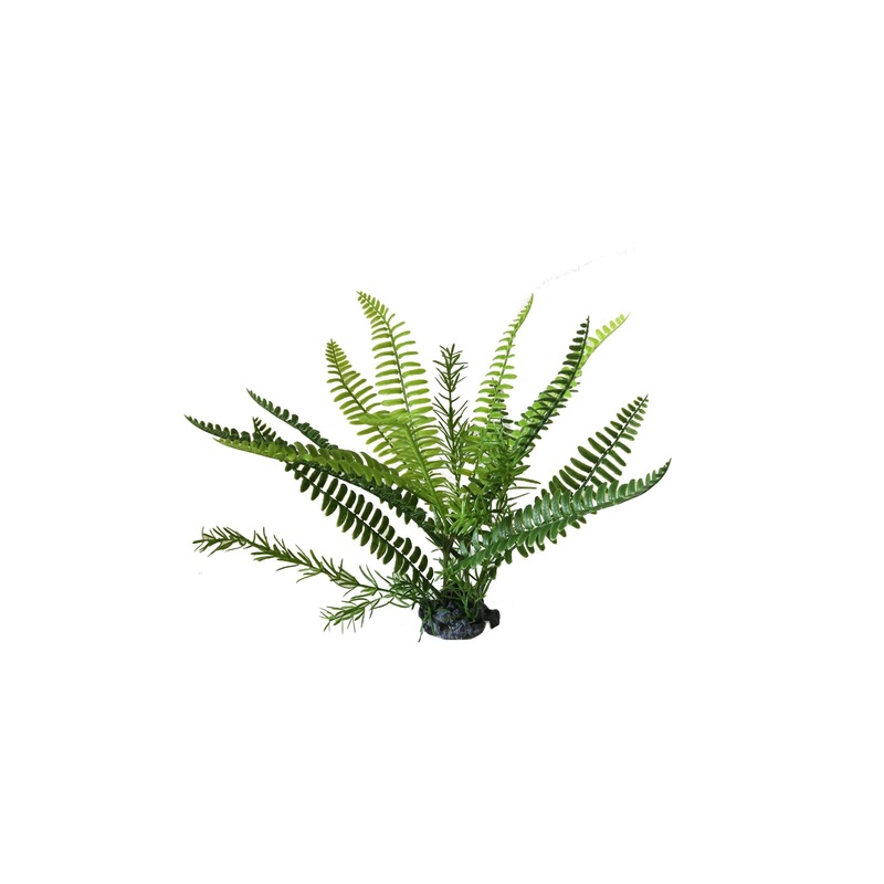 Aquarium Ornament Boston Fern Upright Large