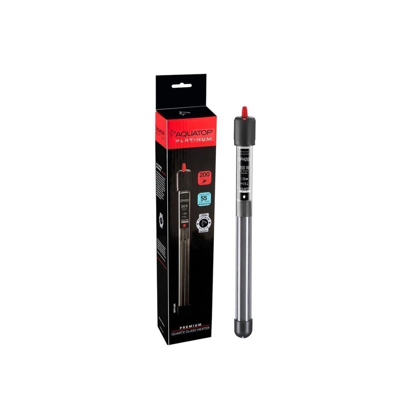 Aquatop Quartz Platinum Glass Heater 40-60 gal