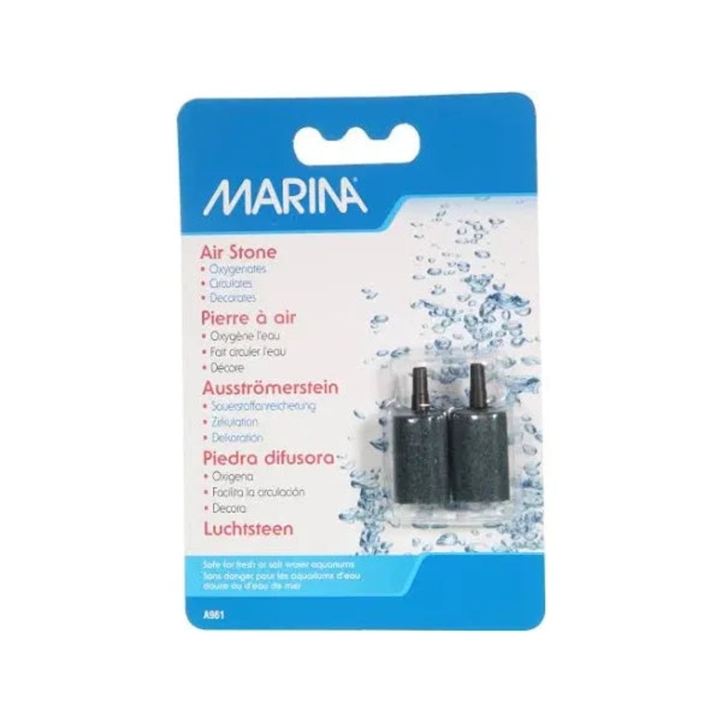 Marina Cylinder Airstone, 1in (2/pk)
