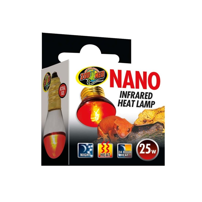 Zoo Med Nano Infrared Heat Lamp 1ea/25 W