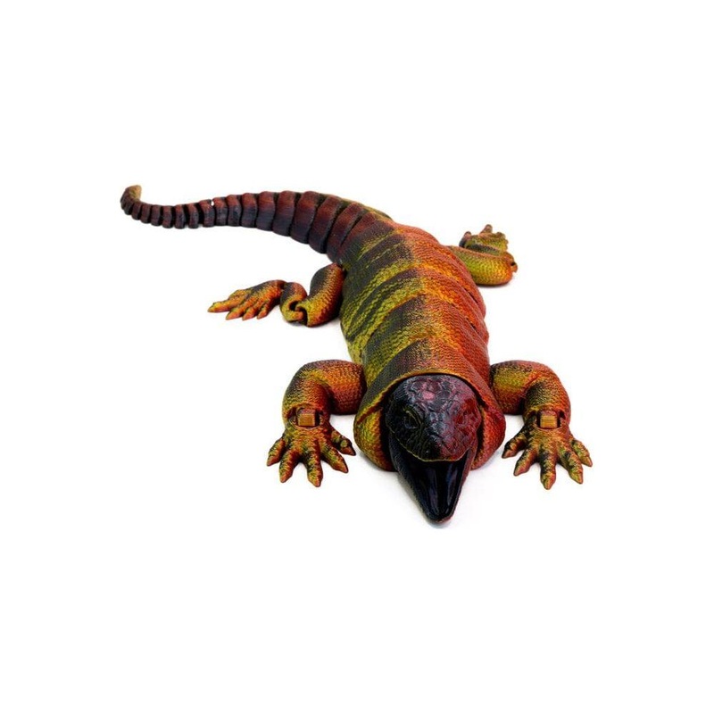 3D Printed Multi-Color Tegu – Large 3D Printed Multi-Color Tegu – Large