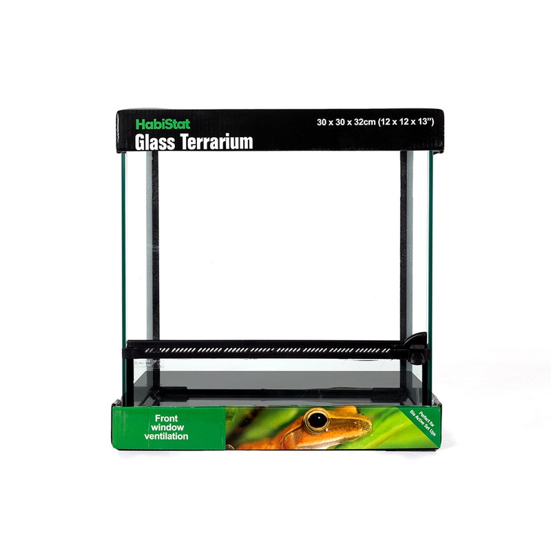HabiStat Glass Terrariums 12″X12″X13″