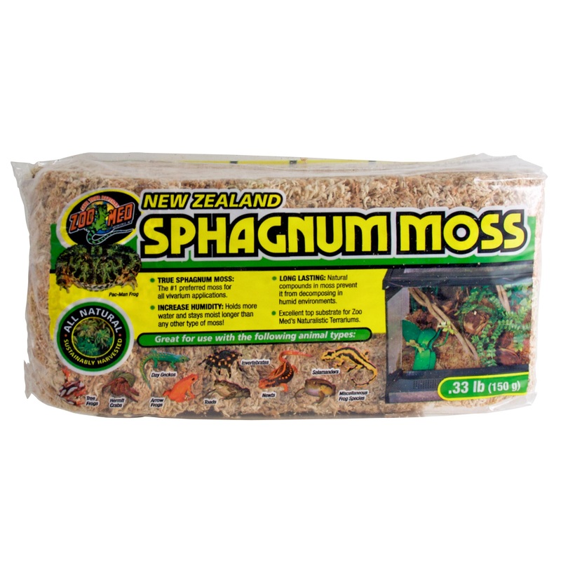 Zoo Med New Zealand Sphagnum Moss Small (80 cu inches)