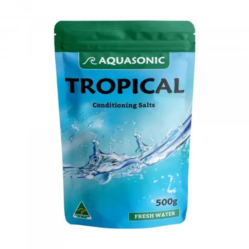 Aquasonic Tropical Fish Aquarium Water Conditioning Salts 500g