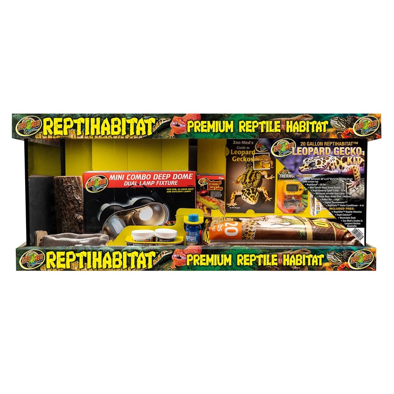 Zoo Med ReptiHabitat 20 Gallon Leopard Gecko Kit