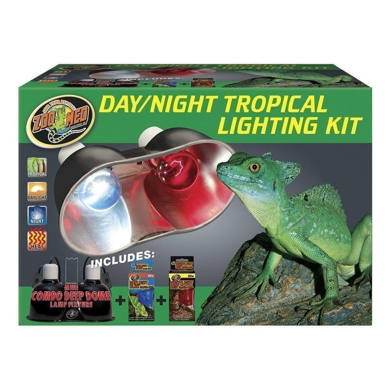 Zoo Med Day/Night Tropical Lighting Kit