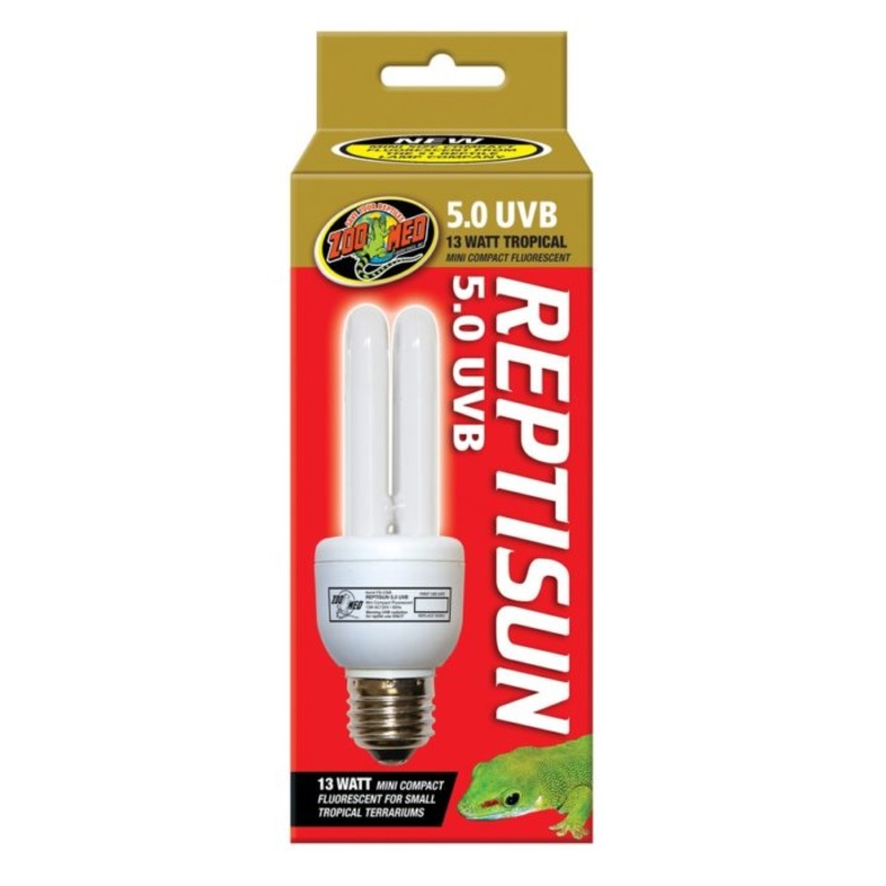 ZOO MED Reptisun 5.0 UVB Mini Compact Fluorescent