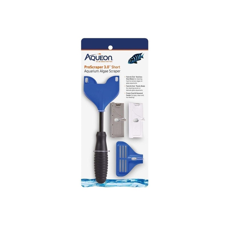 Aqueon ProScraper 3.0 Short Aquarium Algae Scraper