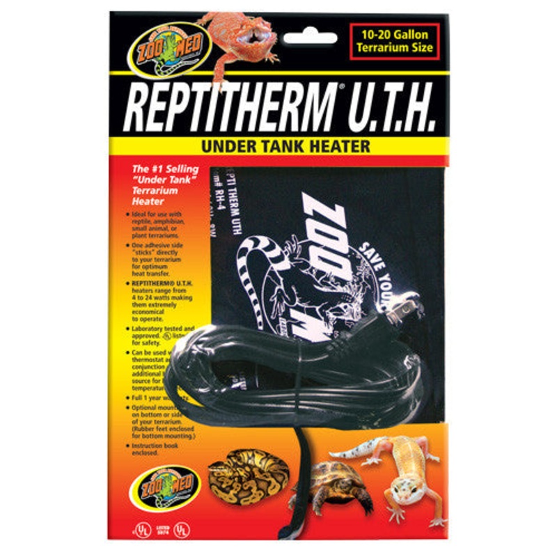 Zoo Med ReptiTherm Under Tank Heater 10-20 Gallons 8 Watt