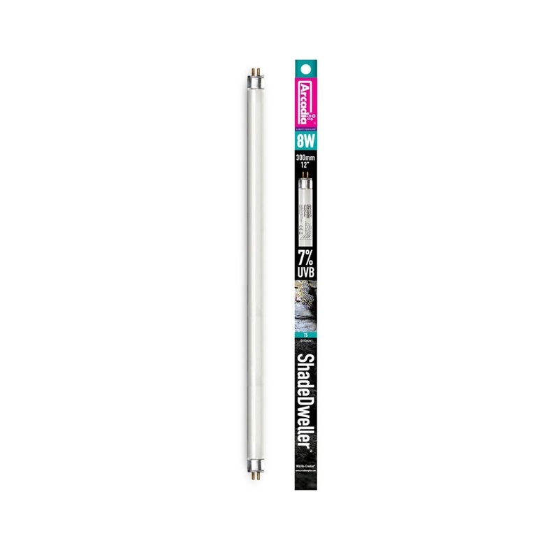 Arcadia ShadeDweller UV Lamp, 7% UV-B, 8 Watt
