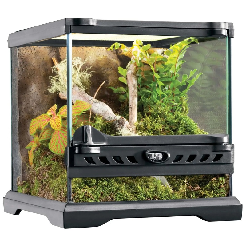 Exo Terra Glass Terrarium Nano Wide – 20x20x20cm