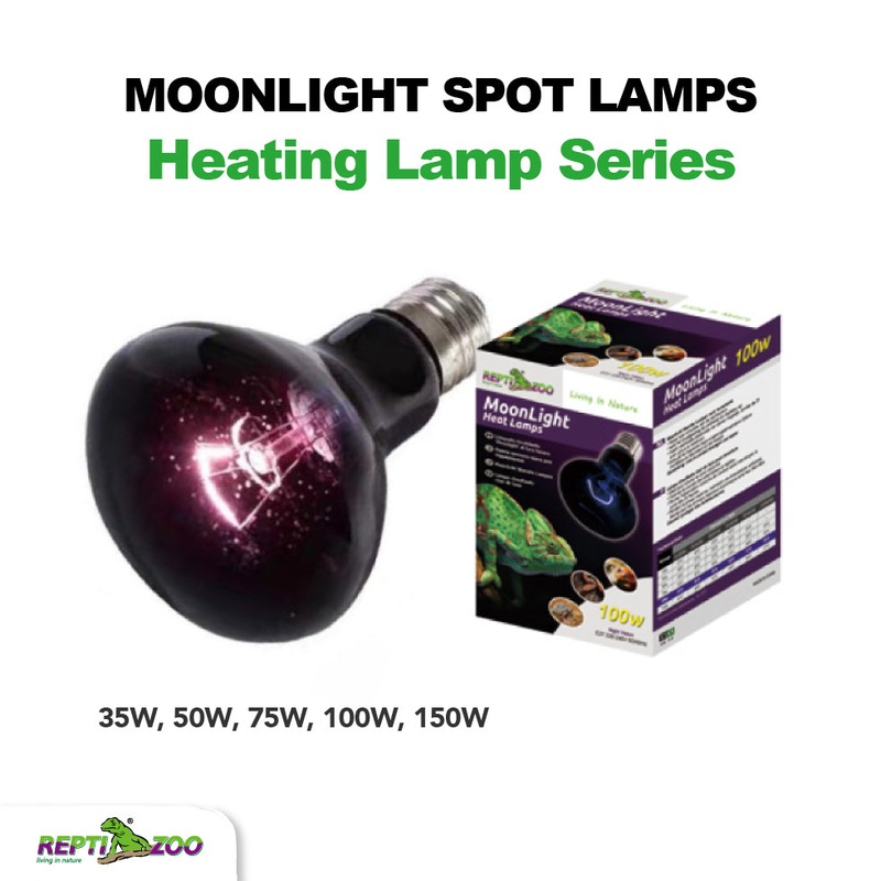 REPTIZOO Moonlight Heat Spot Lamps 35W #D63035-CA